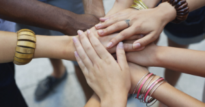 Leadership - Hands together