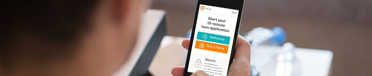 Embrace Home Loans App on Mobil phone